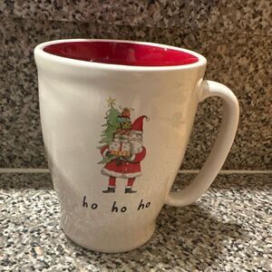 Rae Dunn “Ho Ho Ho” with Santa Mug New